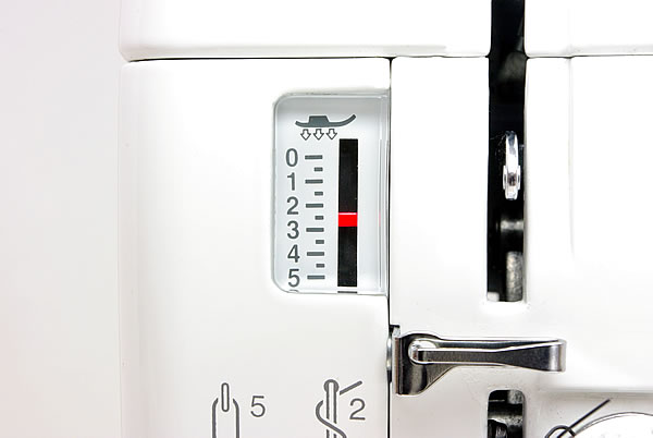 押さえ圧数字表示