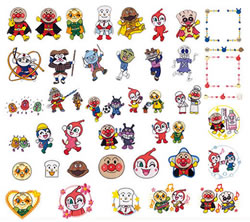 いつでもいっしょ！アンパンマン（刺しゅうカード）