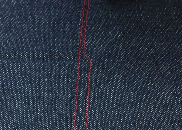 ハローキティミシン40周年アニバーサリーモデルの針基線13段階