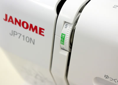 JP710Nの自動糸調子