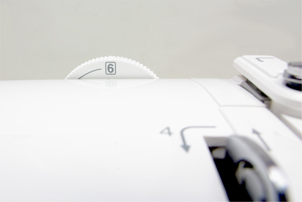 6段階押さえ圧調節