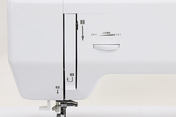 手動糸調子機能