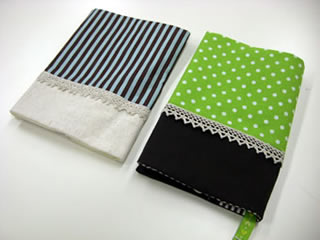 かわいい！手作りブックカバー