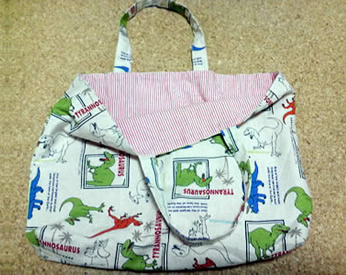 社会人になって初めてのミシンで作った入園鞄