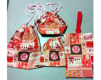 娘の入園準備に作った入園グッズ