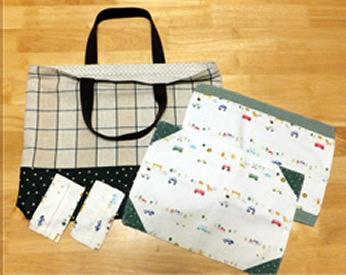 スイスイ縫えちゃう快適ミシンで作った入園グッズ♪