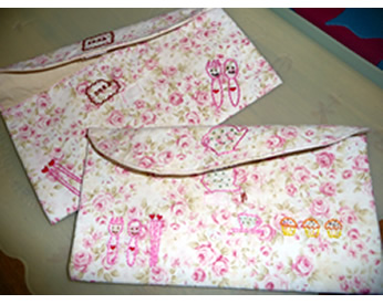 カバー部分が個性的なカトラリーケース