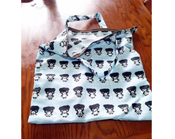 雨にも大丈夫な保育園デビューバック