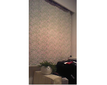 西日を遮る夏用カーテン