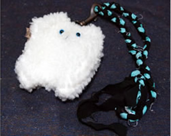 モコモコ生地で作ったモケモケさん！