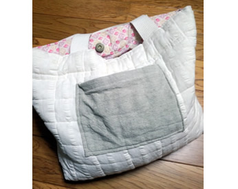 親子兼用で作った手提げバッグ★