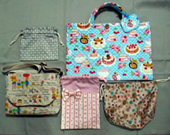 娘の入園グッズを作りました！