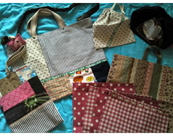 必死のぱっちで大量生産した幼稚園グッズ♪